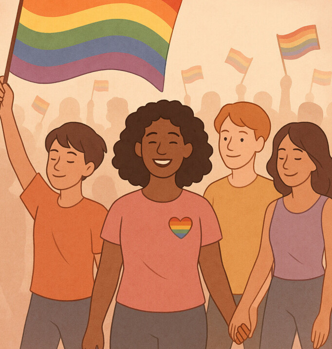 Pride handler om mer enn fest og farger – det handler om retten til å være seg selv, og tryggheten til å gjøre det. Når flere går sammen, blir det lettere å stå støtt.