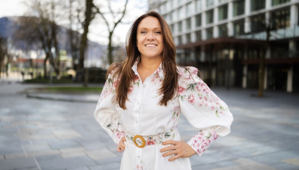– Jeg blir oppriktig lykkeligere når andre lykkes, sier Helene Frihammer. Hun brenner for å løfte frem både teknologi, mennesker og muligheter i Vestlandets næringsliv.