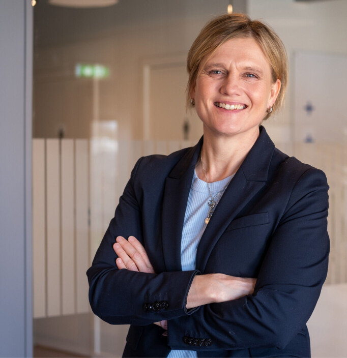 Marit Fuglem Høgli, administrerende direktør i Admento, er opptatt av å bygge kultur og samhold i en bransje som ofte handler mest om tall.