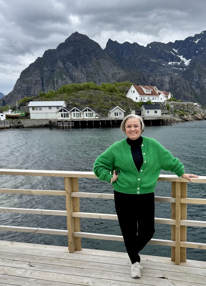 En uperfekt bærekraftsentusiast på tur til Henningsvær, Lofoten.